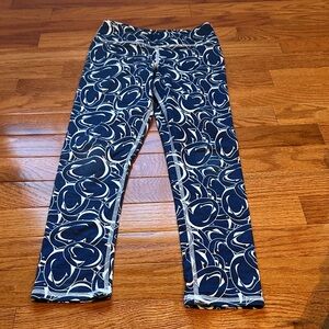 Kids Penn State Nittany Lion Blue Patterned Leggings